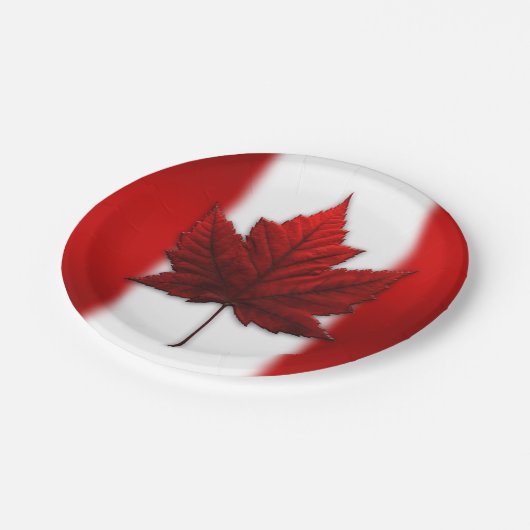 Kanada Day Tellers Canada Flag Leaf Paper Teller (Schrägansicht)