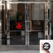 Kanada Decals Custom Happy Canada Day Cloning Fensteraufkleber (Büro Tür)