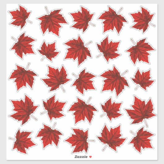 Kanada Decals Decal-Sticker für das Ahornleaf-Fens Aufkleber (Blatt)