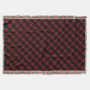 Kanada-Decke Kanada Ahornblatt Souvenir-Wurfdecke Decke