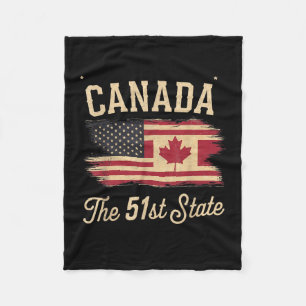 Kanada Der 51 Staat _ Trump Kanada U.S Staat Fleecedecke