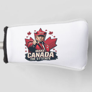 Kanada der 51. Staat Trump Kanadier Golf Headcover