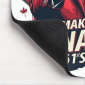 Kanada der 51. Staat Trump Kanadier Mousepad (Ecke)