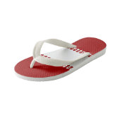 Kanada Drehe Flop Sandals Kid's Canada Shoes Kinderbadesandalen (Schrägansicht)