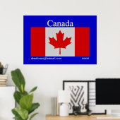 Kanada (Druck) Poster (Heimbüro)