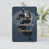 Kanada Einladungen Personalisiert Canada Gänse UAW (Stehend Vorderseite)