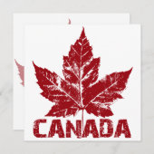 Kanada Einladungen Personalisiert Cooles Kanada Ka (Vorne/Hinten)
