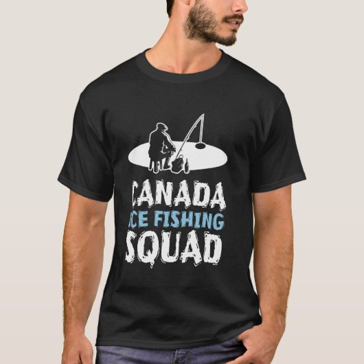 Kanada Eisangler Team T-Shirt (Vorderseite)