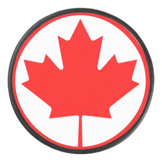 Kanada Eishockey Puck (Vorderseite)