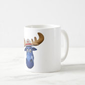 Kanada Elch Kaffeetasse (VorderseiteRechts)