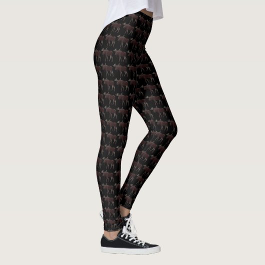 Kanada-Elch-Leggings-kanadische Leggings (Rechts)