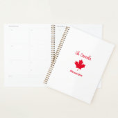 Kanada | Elegant Red Maple Leaf Planer (Anzeige)