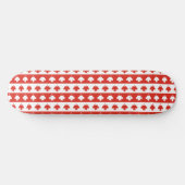 Kanada | Elegant Red Maple Leaf Skateboard (Horizontal)
