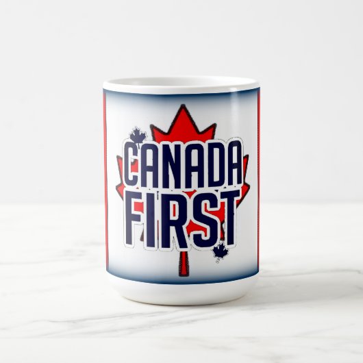 KANADA ERSTE MARINE BLAU KAFFEETASSE (Mittel)
