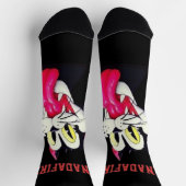 KANADA ERSTES VINTAGE KATZE SOCKEN (Oben)