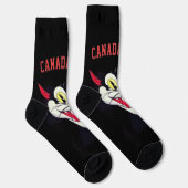 KANADA ERSTES VINTAGE KATZE SOCKEN (Rechts)