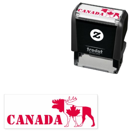 KANADA-Farbstempel Permastempel (Beispiel)