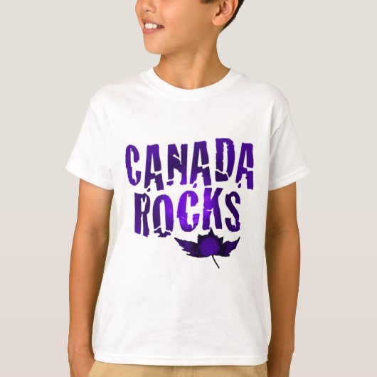 Kanada-Felsen T-Shirt (Vorderseite)