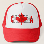 Kanada-Fernlastfahrer Truckerkappe (Vorderseite)