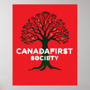 KANADA FIRST GESELLSCHAFT POSTER