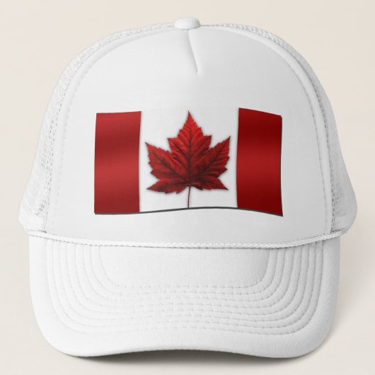 Kanada Flag Cap Trucker Hat Canada Souvenir Cap Truckerkappe (Vorderseite)