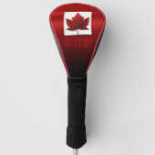 Kanada Flag Golf Custom Canada Driver Cover Headcover (Vorderseite)