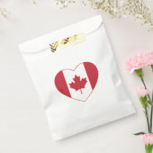 Kanada Flag Herz-Fvor-Flaggen Geschenktütchen (Versiegelt)