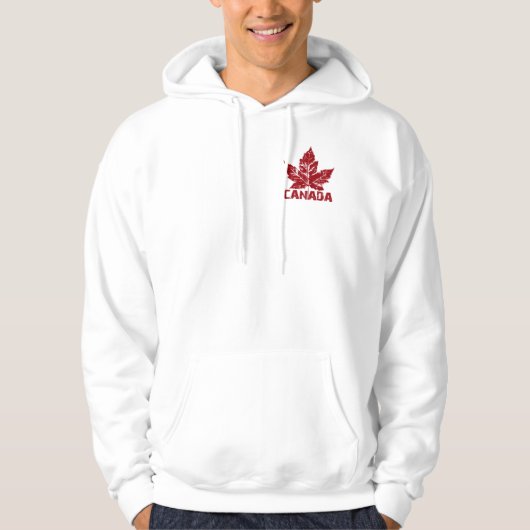 Kanada Flag Hoodie Jacket Men's Canada Hoodies (Vorderseite)