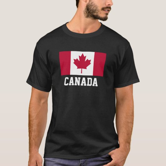 KANADA: FLAG KANADA T-Shirt (Vorderseite)