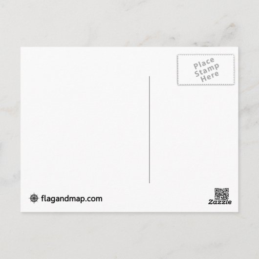 Kanada Flag Postkarte (Rückseite)