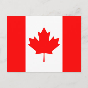 Kanada Flag Postkarte