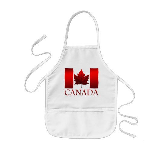 Kanada Flag Schürze Kid's Canada Souvenir Schürze (Vorne)