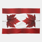 Kanada Flag Souvenir Handtuch Kanada Teetuchdekor (Horizontal)