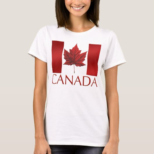 Kanada Flag Tank Top Women's Canada Souvenir Shirt (Vorderseite)