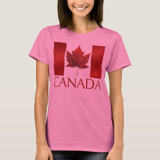Kanada Flag Tank Top Women's Canada Souvenir Shirt (Vorderseite)