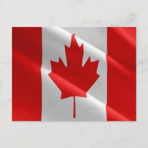 Kanada - Flag Wave - Postkarte