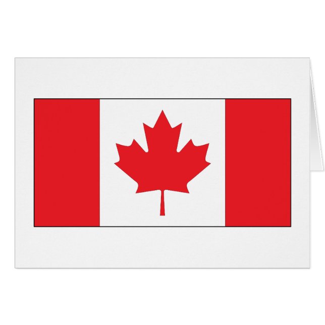 Kanada-Flagge (Vorderseite (Horizontal))