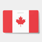 Kanada-Flagge Ausweis (Rückseite)