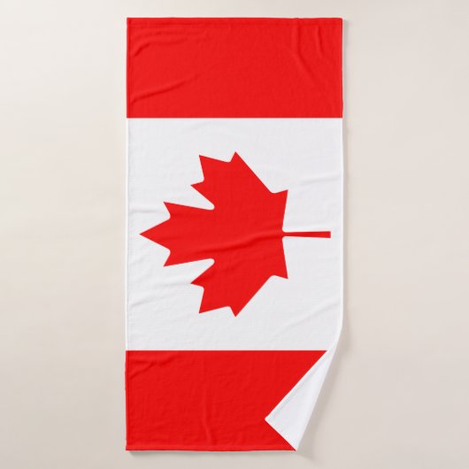 Kanada-Flagge Badehandtuch (Badehandtuch)
