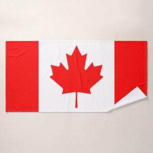 Kanada-Flagge Badehandtuch
