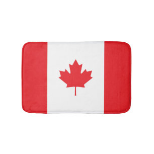 Kanada-Flagge Badematte