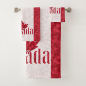 Kanada, Flagge Badhandtuch Set (Insitu)