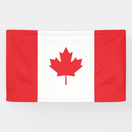 Kanada-Flagge Banner (Horizontal)