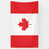 Kanada-Flagge Banner (Vertikal)