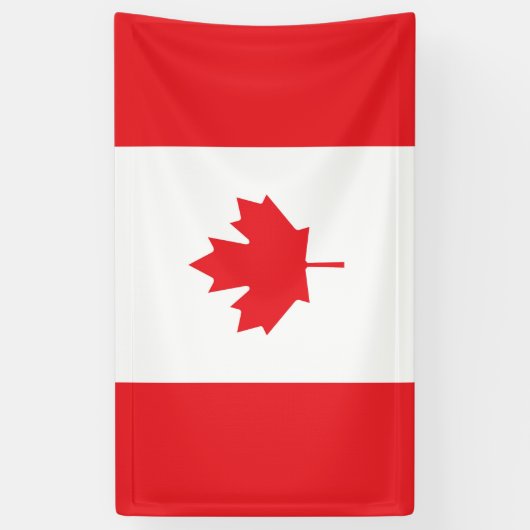 Kanada-Flagge Banner (Vertikal)