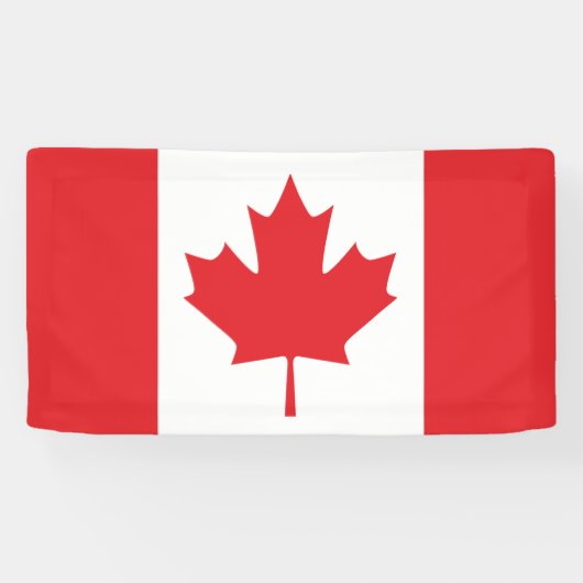 Kanada-Flagge Banner (Horizontal)