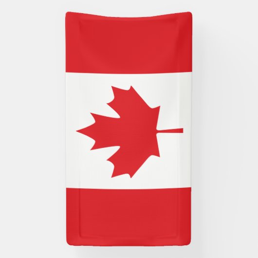 Kanada-Flagge Banner (Vertikal)