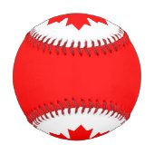 Kanada-Flagge Baseball (Rückseite)
