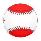 Kanada-Flagge Baseball (Vorderseite)