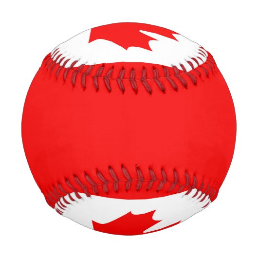 Kanada-Flagge Baseball (Rückseite)
